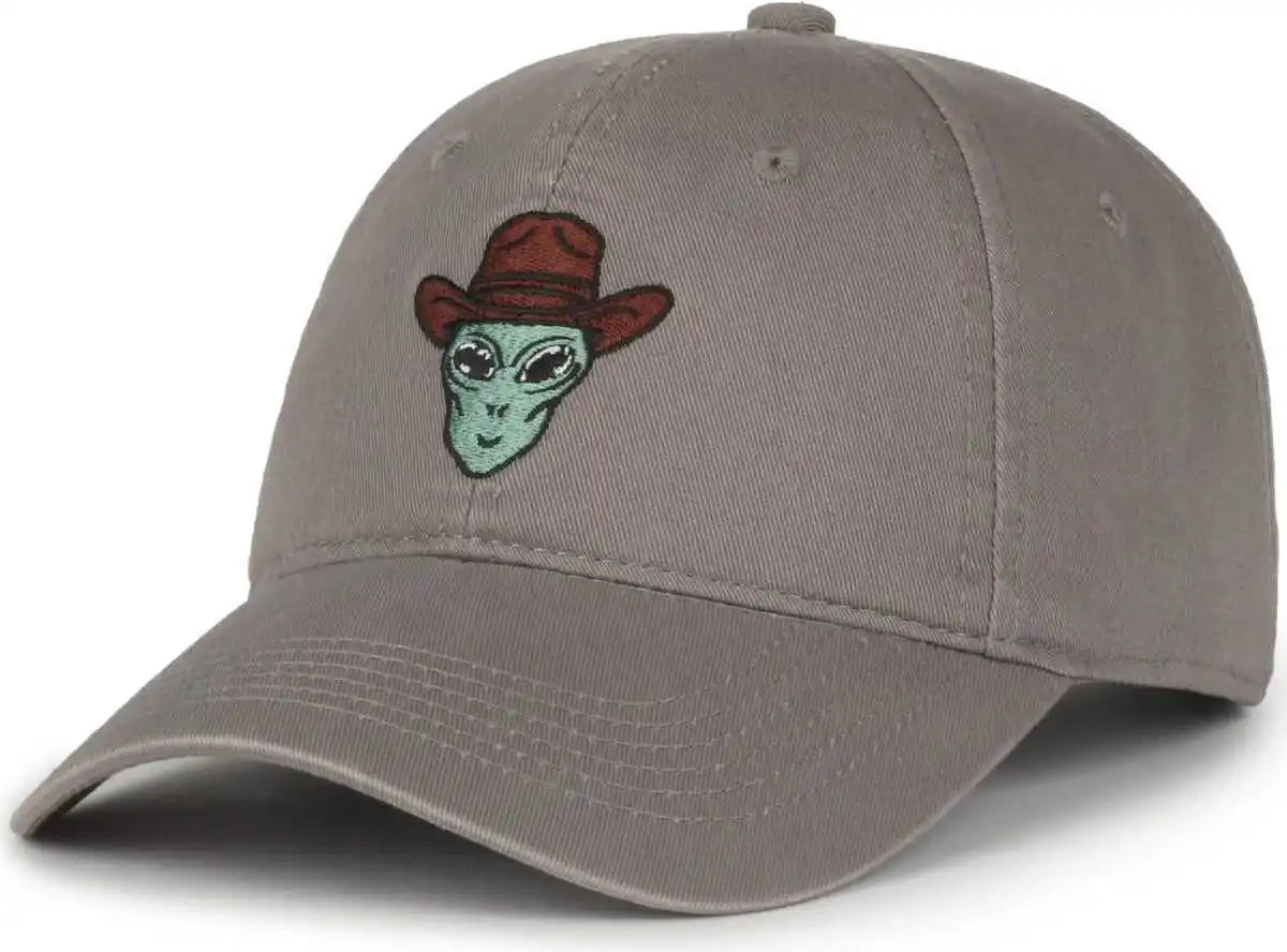 Oc Sports Alien01 Low Crown Dad Cap - Dark Gray - 6 7/8’’ - 7 1/2’’