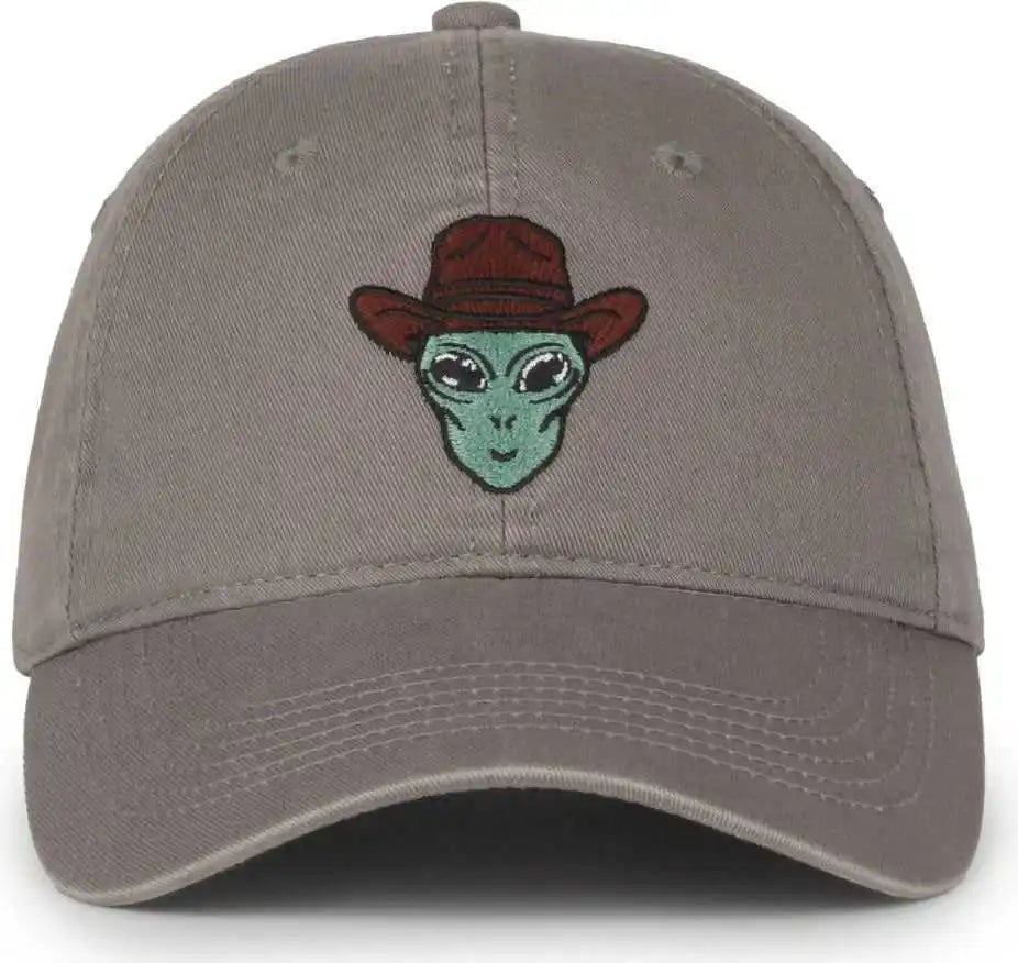 Oc Sports Alien01 Low Crown Dad Cap - Dark Gray - 6 7/8’’ - 7 1/2’’