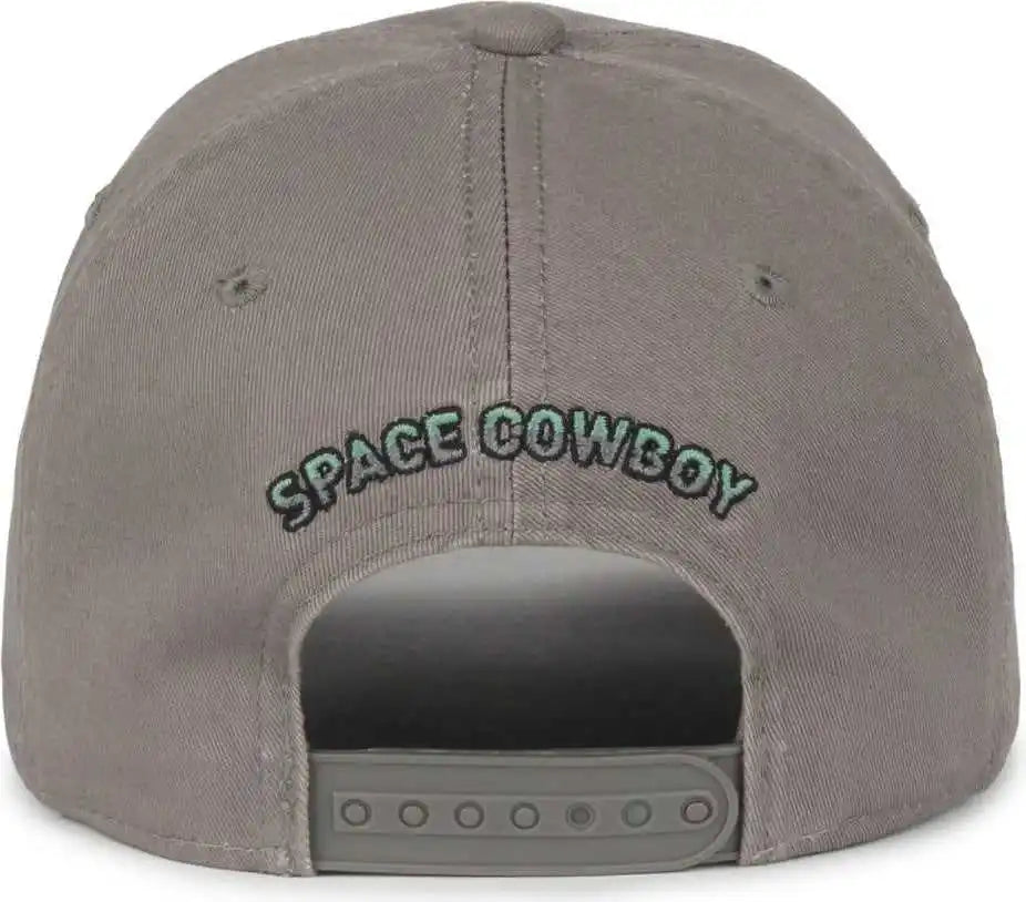 Oc Sports Alien01 Low Crown Dad Cap - Dark Gray - 6 7/8’’ - 7 1/2’’