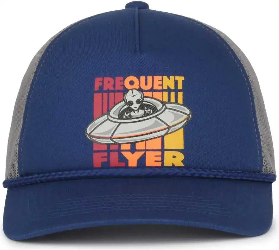 Oc Sports Alien05 Pro Crown Dad Cap - Royal Charcoal