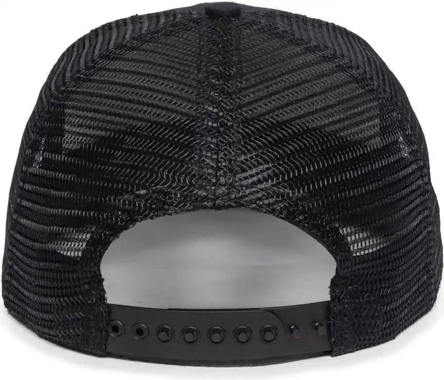 Oc Sports Am-101m Usa Made Mesh Back Cap - Black - 6 7/8’’ - 7 1/2’’