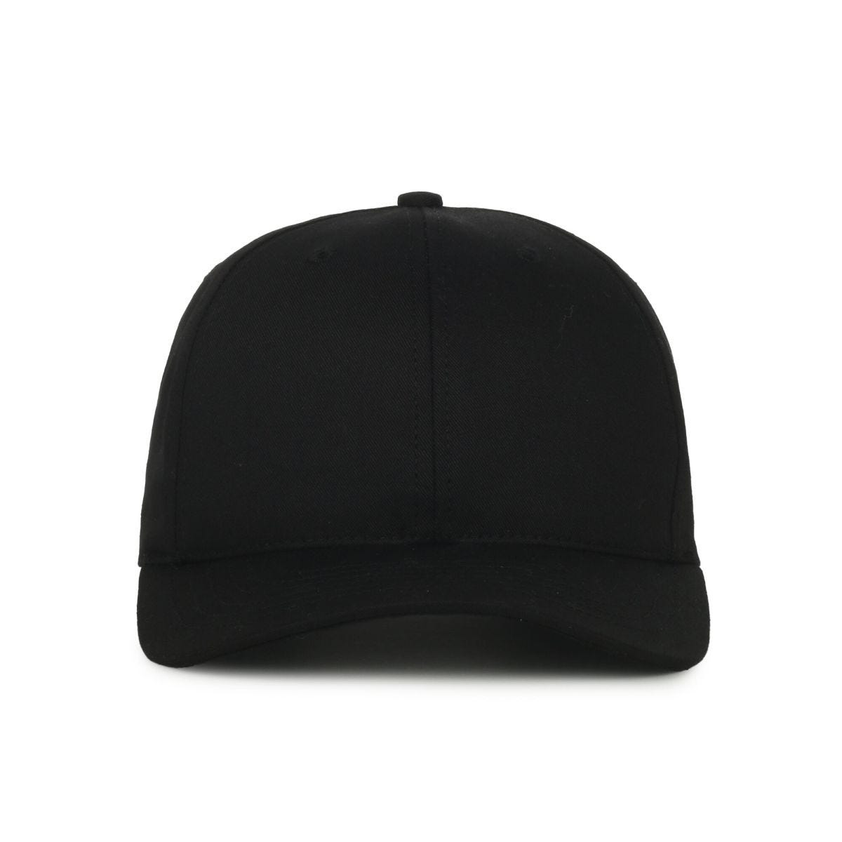 Oc Sports Am-102 Made in Usa Solid Back Cap - Black