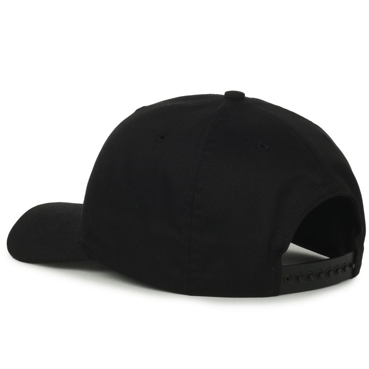 Oc Sports Am-102 Made in Usa Solid Back Cap - Black