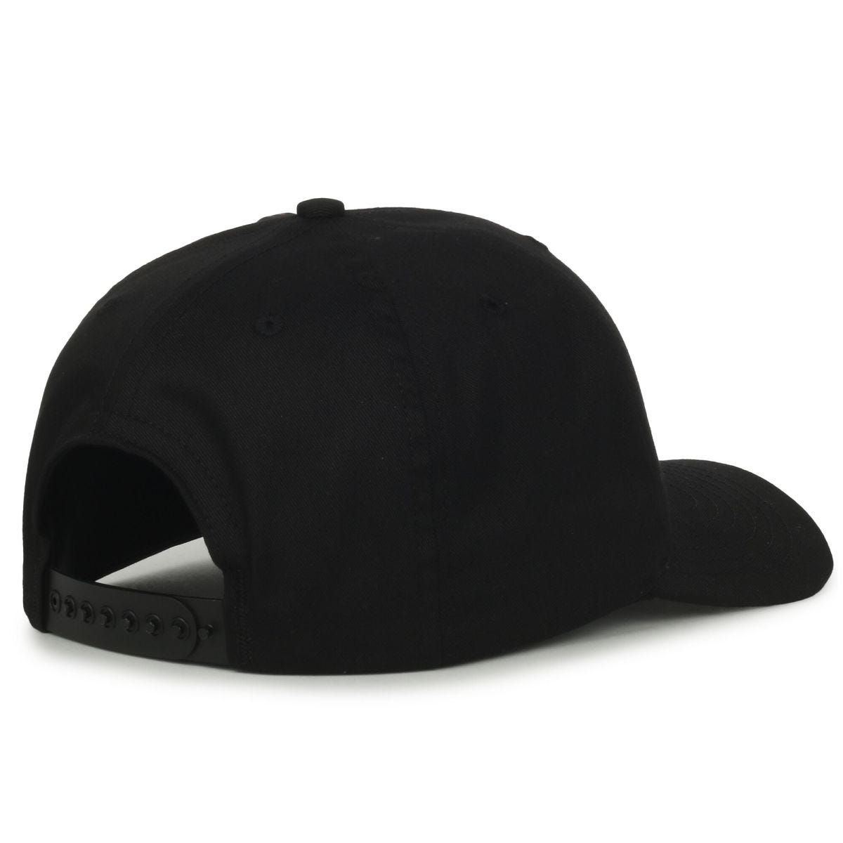 Oc Sports Am-102 Made in Usa Solid Back Cap - Black