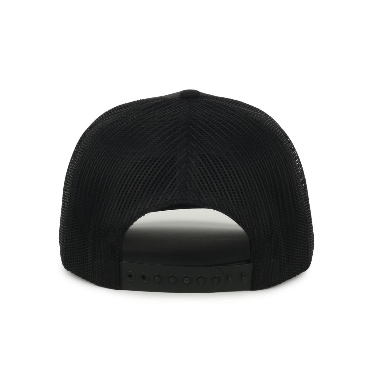 Oc Sports Am-102m Made in Usa Mesh Back Cap - Black/black