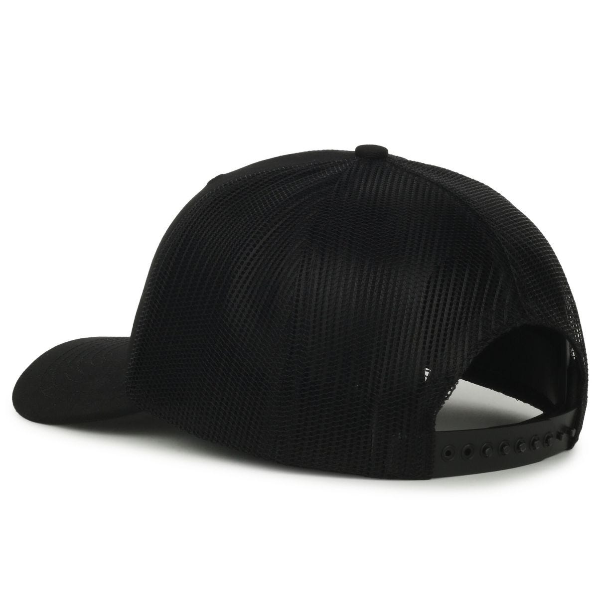 Oc Sports Am-102m Made in Usa Mesh Back Cap - Black/black
