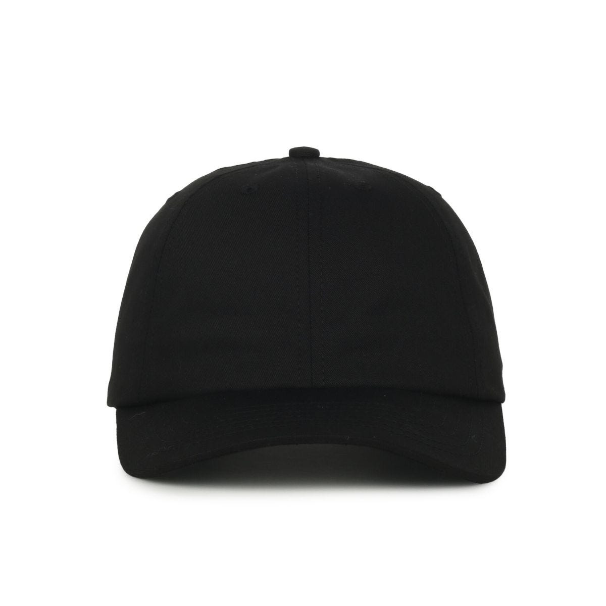 Oc Sports Am-111 Made in Usa Solid Back Dad Cap - Black
