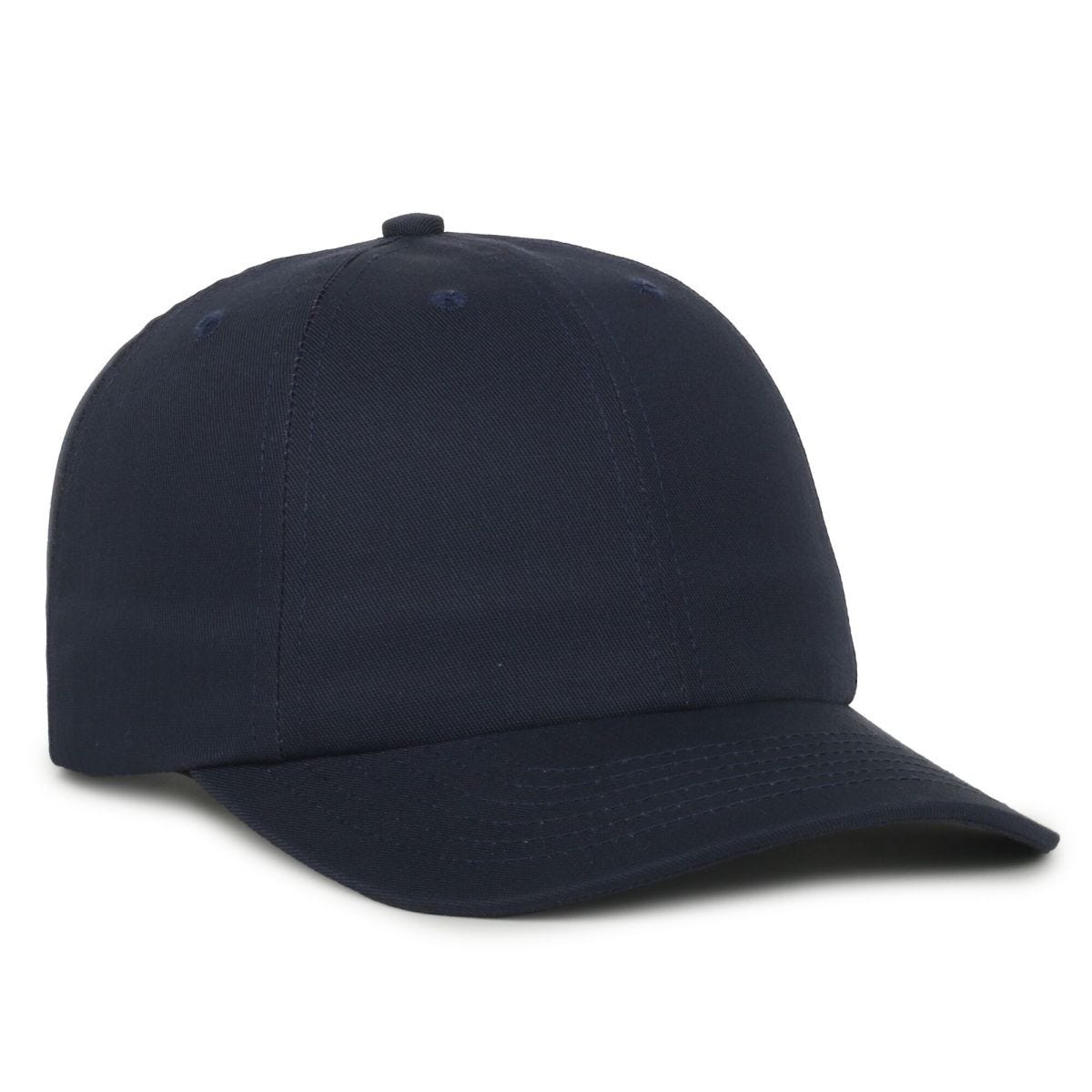 Oc Sports Am-111 Made in Usa Solid Back Dad Cap - Navy