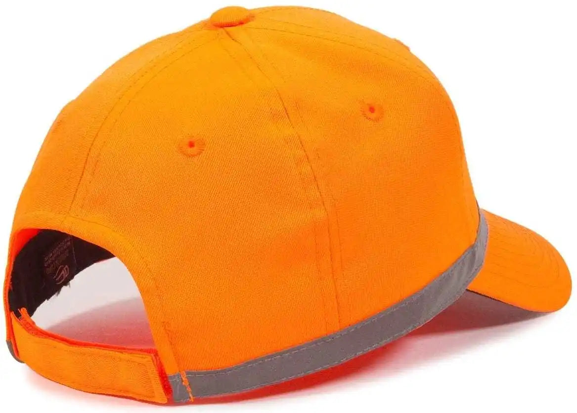 Oc Sports Ansi-100 Adjustable Cap that is Easily Visible - Blaze - 6 7/8’’ - 7 1/2’’