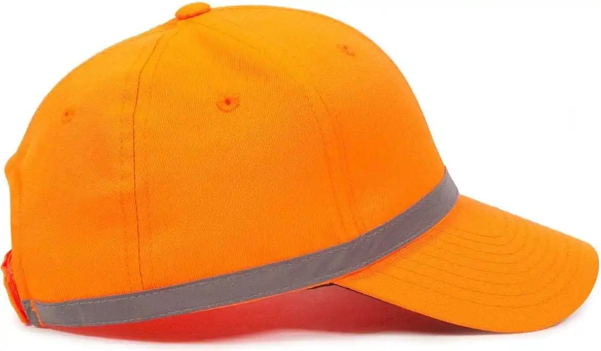 Oc Sports Ansi-100 Adjustable Cap that is Easily Visible - Blaze - 6 7/8’’ - 7 1/2’’