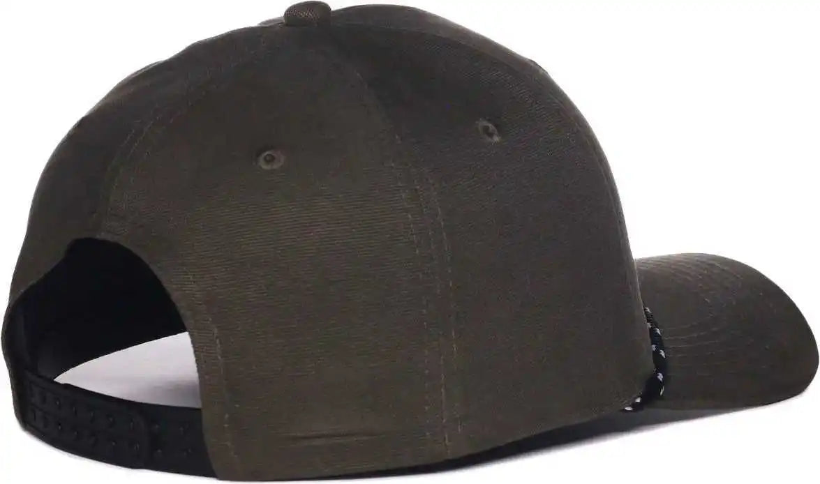 Oc Sports Atg-101 Wranger Atg Snapback Pro Cown with Cord Cap - Olive - Osfm