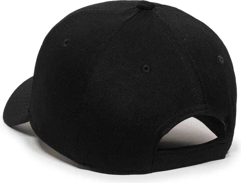 Oc Sports Bc-615 Adjustable Cap - Black - 6 7/8’’ - 7 1/2’’
