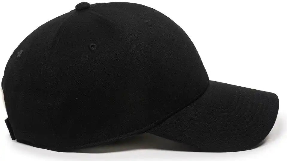 Oc Sports Bc-615 Adjustable Cap - Black - 6 7/8’’ - 7 1/2’’