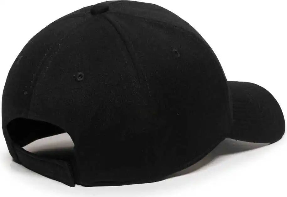 Oc Sports Bc-615 Adjustable Cap - Black - 6 7/8’’ - 7 1/2’’
