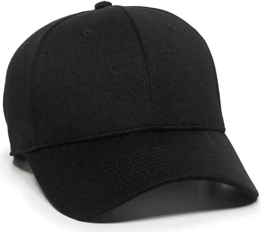 Oc Sports Bc-615 Adjustable Cap - Black - 6 7/8’’ - 7 1/2’’