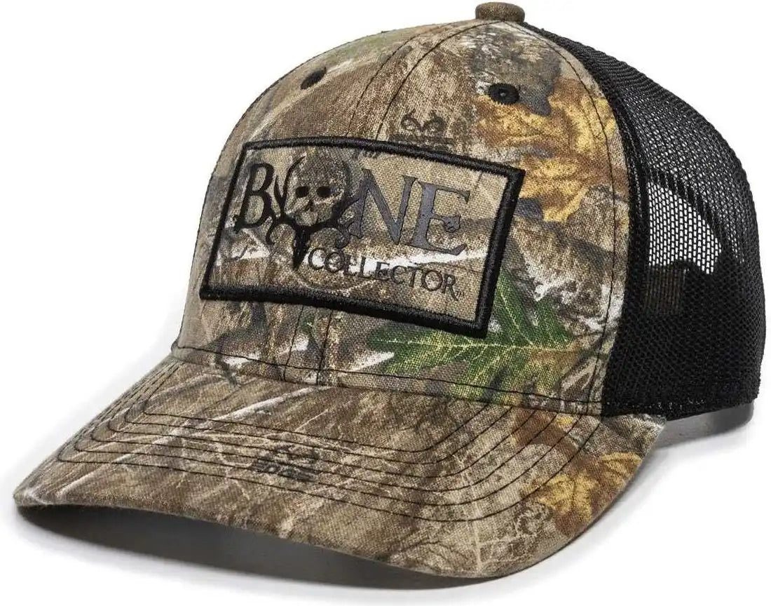 Oc Sports Bc06a Bone Collector Cap Realtree Edge Black / 6 7/8’’ 7 1/2’’