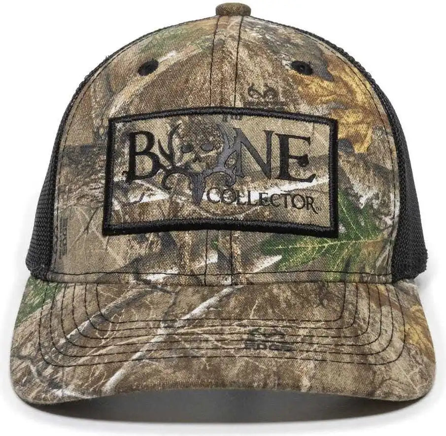 Oc Sports Bc06a Bone Collector Cap Realtree Edge Black / 6 7/8’’ 7 1/2’’