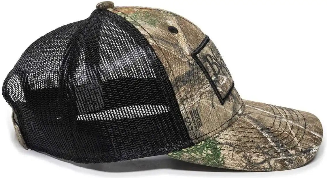 Oc Sports Bc06a Bone Collector Cap Realtree Edge Black / 6 7/8’’ 7 1/2’’