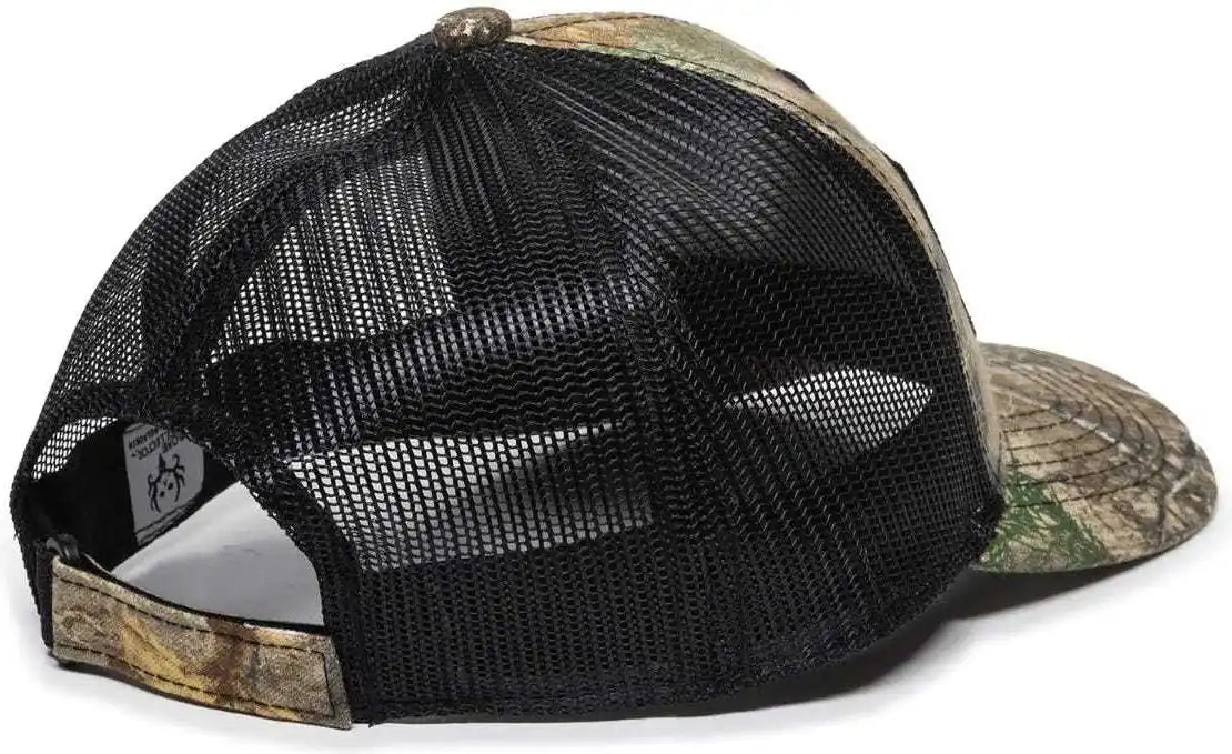 Oc Sports Bc06a Bone Collector Cap Realtree Edge Black / 6 7/8’’ 7 1/2’’