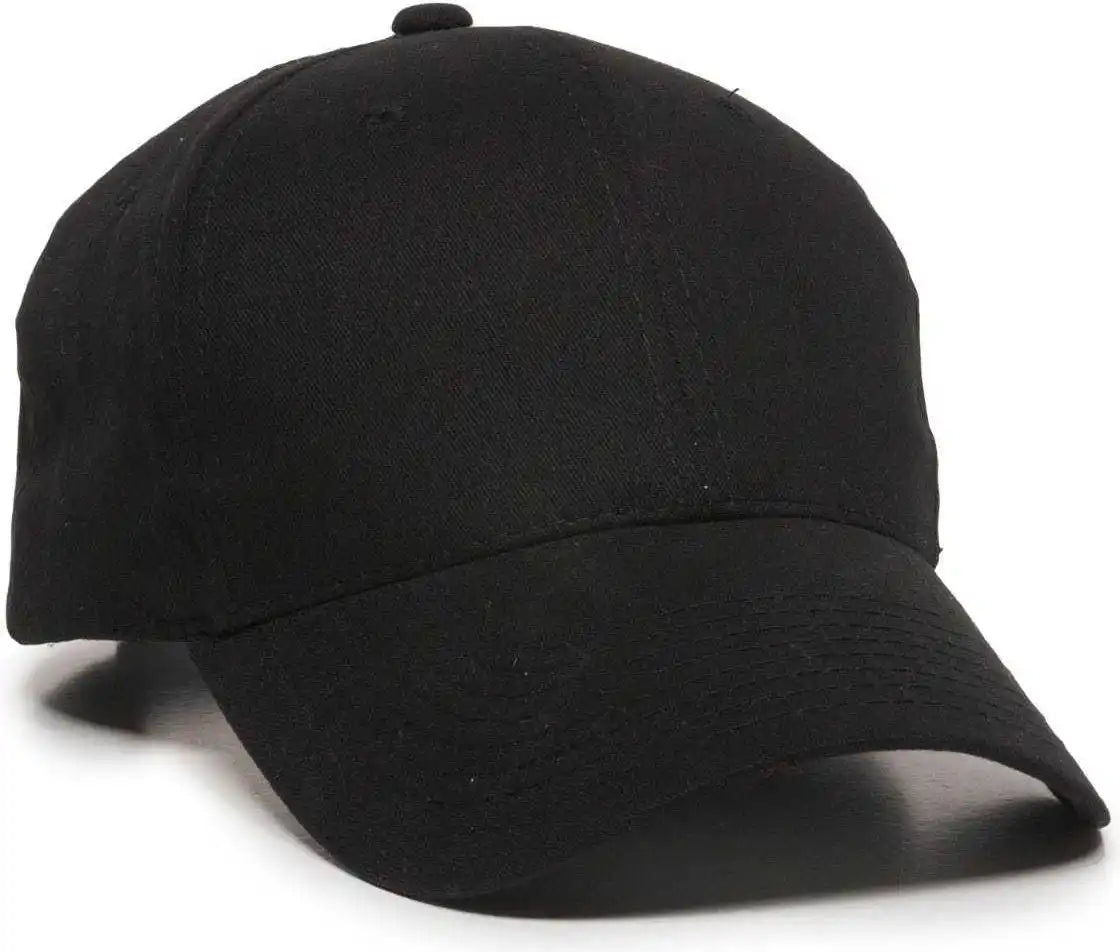 Oc Sports Bct-600 Pro Style Cotton Twill - Black - 6 7/8’’ - 7 1/2’’