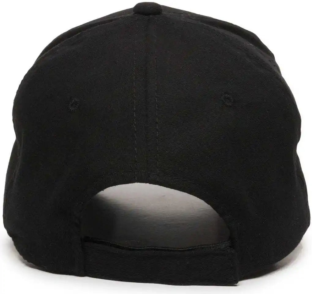Oc Sports Bct-600 Pro Style Cotton Twill - Black - 6 7/8’’ - 7 1/2’’