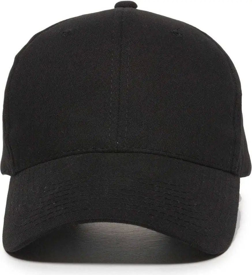 Oc Sports Bct-600 Pro Style Cotton Twill - Black - 6 7/8’’ - 7 1/2’’