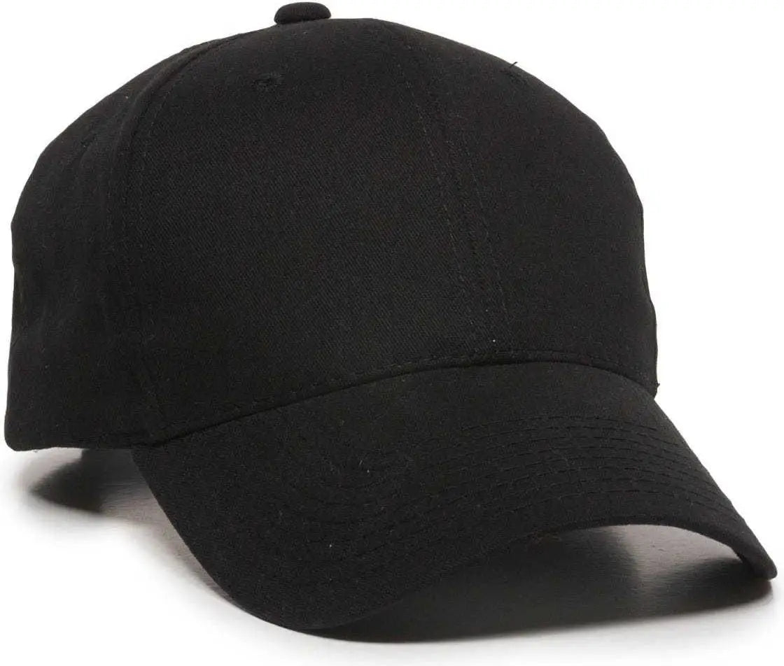 Oc Sports Bct-600 Pro Style Cotton Twill - Black - 6 7/8’’ - 7 1/2’’