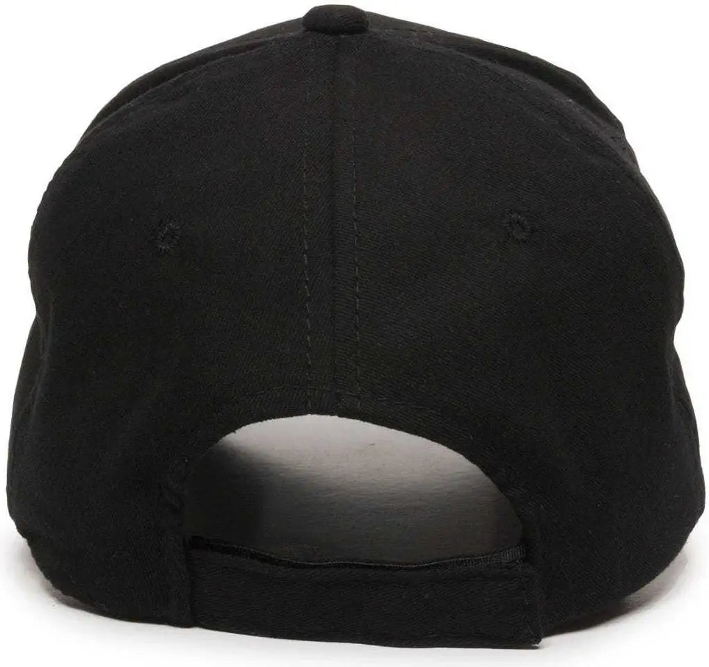 Oc Sports Bct-600 Pro Style Cotton Twill - Black - 6 7/8’’ - 7 1/2’’