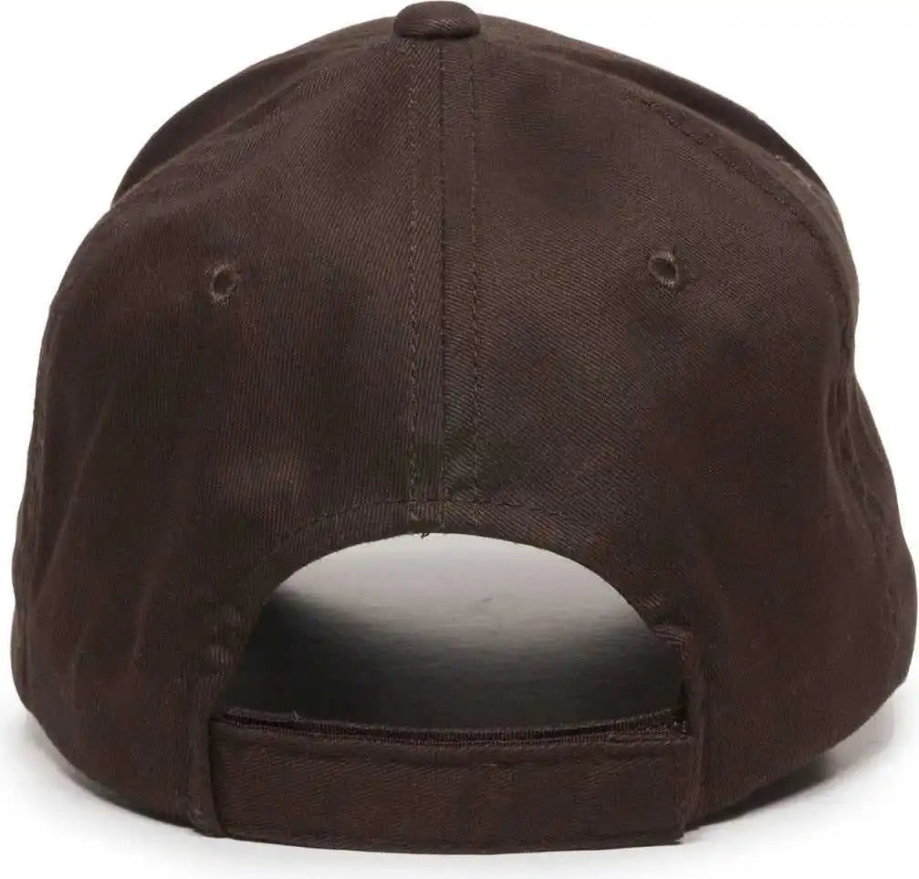 Oc Sports Bct-600 Pro Style Cotton Twill - Brown