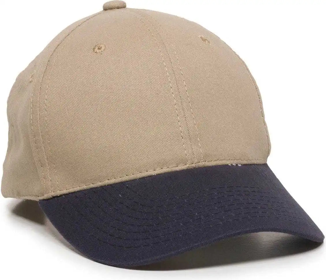 Oc Sports Bct-600 Pro Style Cotton Twill - Khaki Navy - 6 7/8’’ - 7 1/2’’