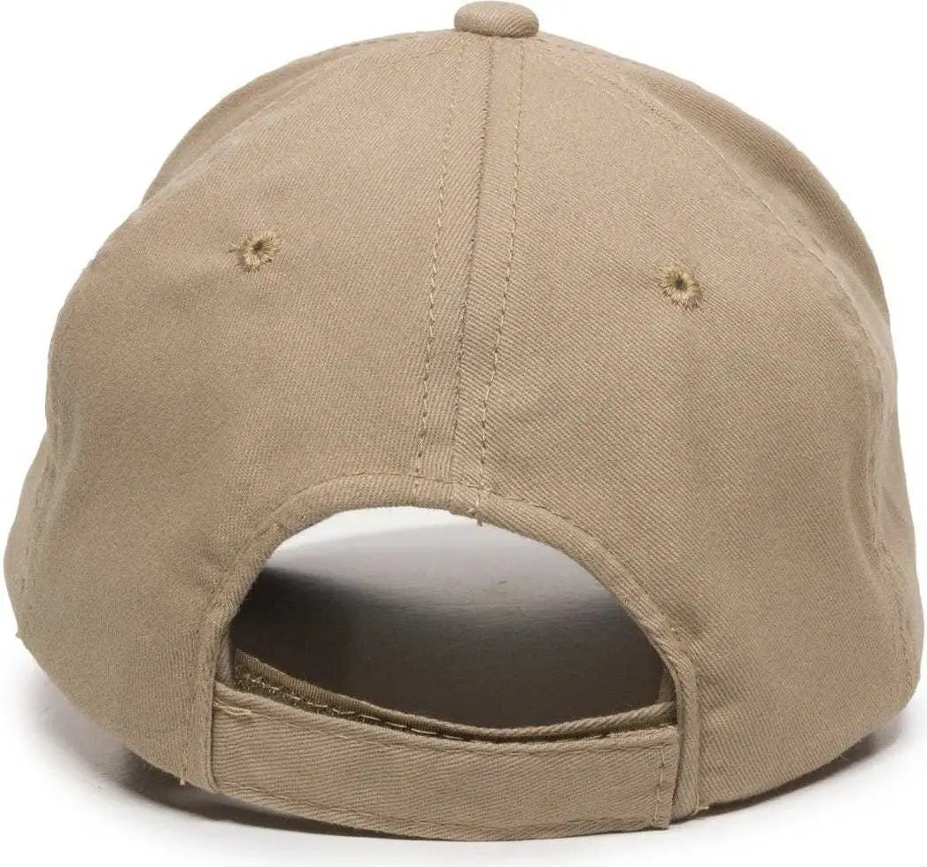 Oc Sports Bct-600 Pro Style Cotton Twill - Khaki Navy