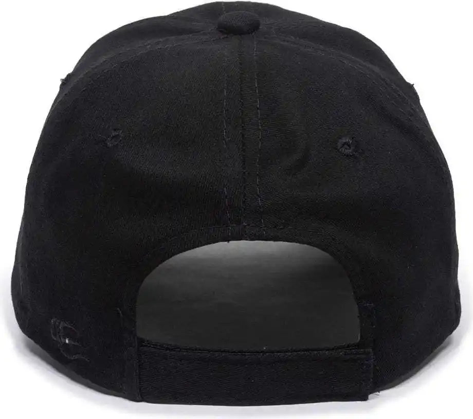 Oc Sports Bct-662 Adjustable Cap - Black - 6 7/8’’ - 7 1/2’’