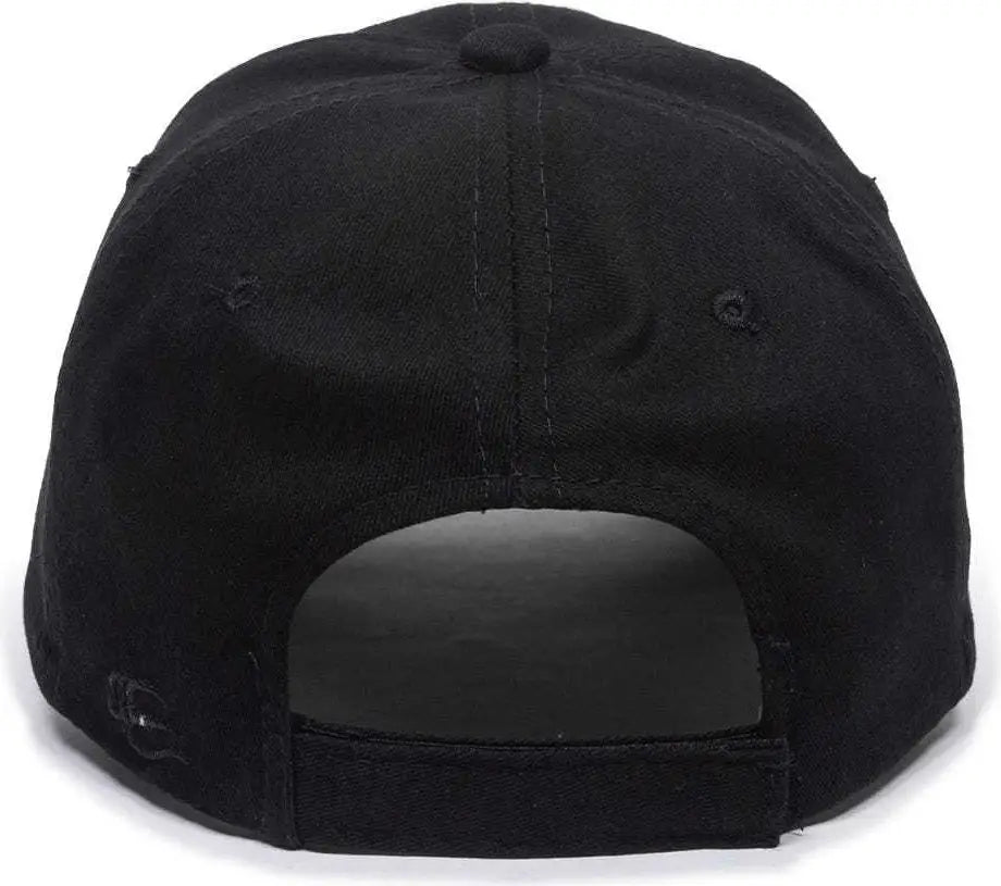 Oc Sports Bct-662 Adjustable Cap - Black - 6 7/8’’ - 7 1/2’’