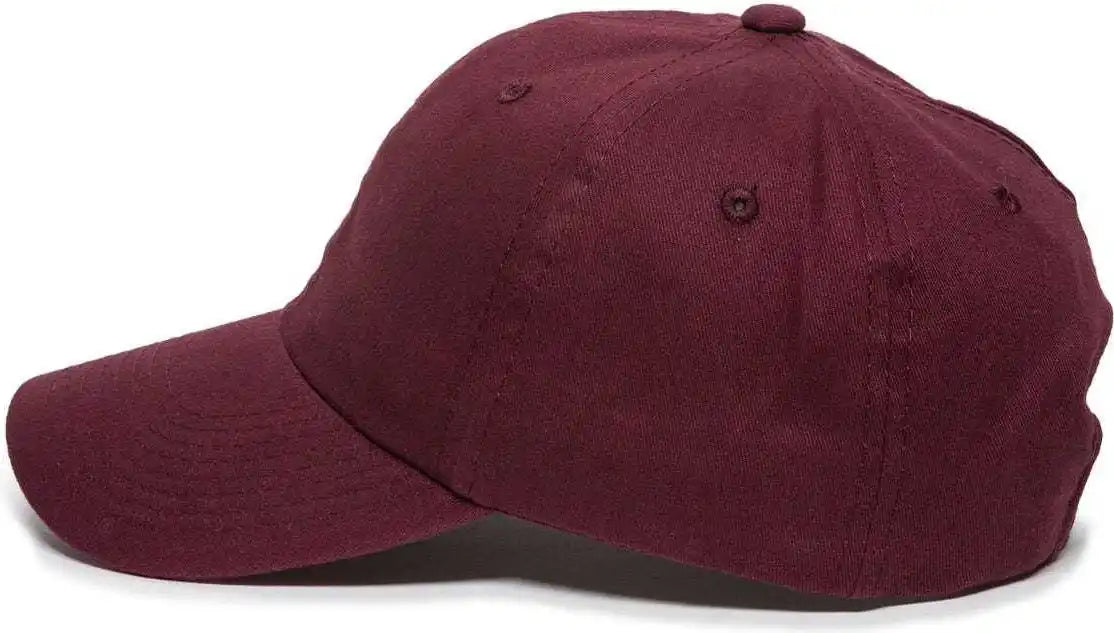 Oc Sports Bct-662 Adjustable Cap - Burgundy - Maroon / 6 7/8’’ - 7 1/2’’