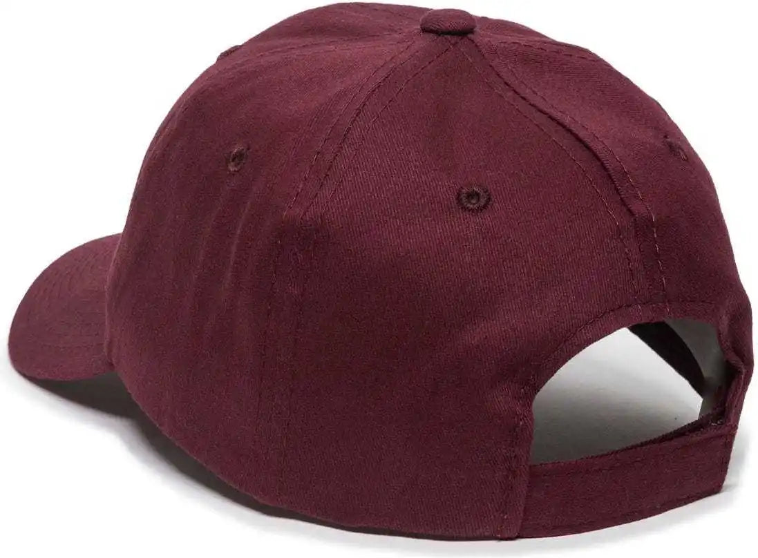 Oc Sports Bct-662 Adjustable Cap - Burgundy - Maroon / 6 7/8’’ - 7 1/2’’