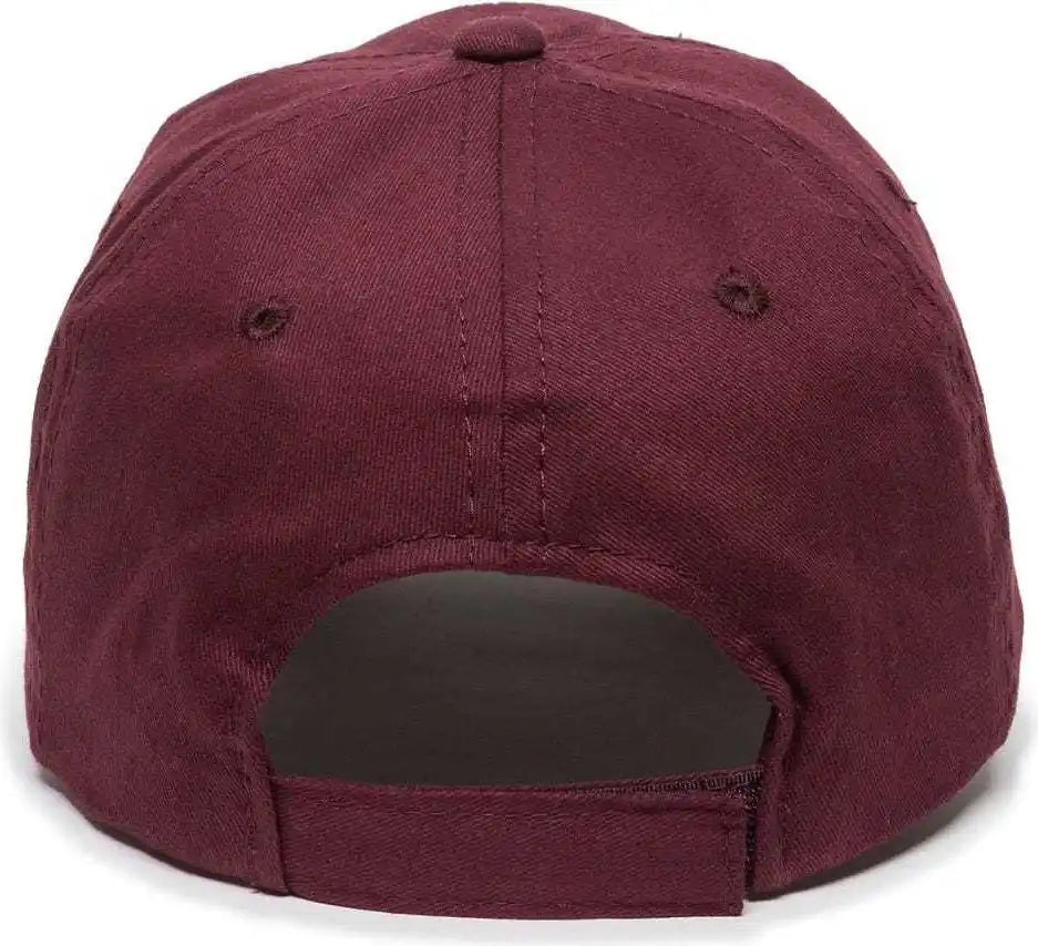 Oc Sports Bct-662 Adjustable Cap - Burgundy - Maroon / 6 7/8’’ - 7 1/2’’