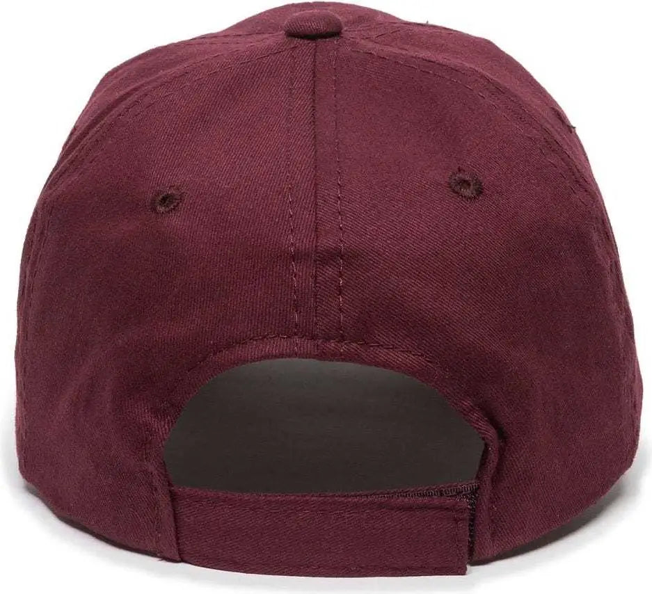 Oc Sports Bct-662 Adjustable Cap - Burgundy