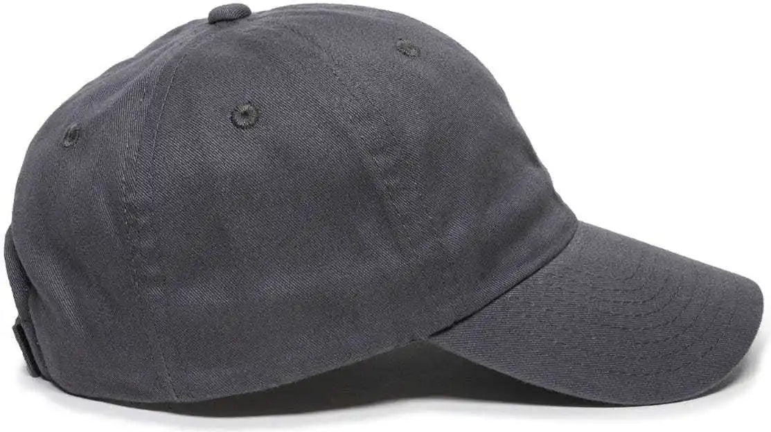 Oc Sports Bct-662 Adjustable Cap - Charcoal - Dark Gray / 6 7/8’’ - 7 1/2’’