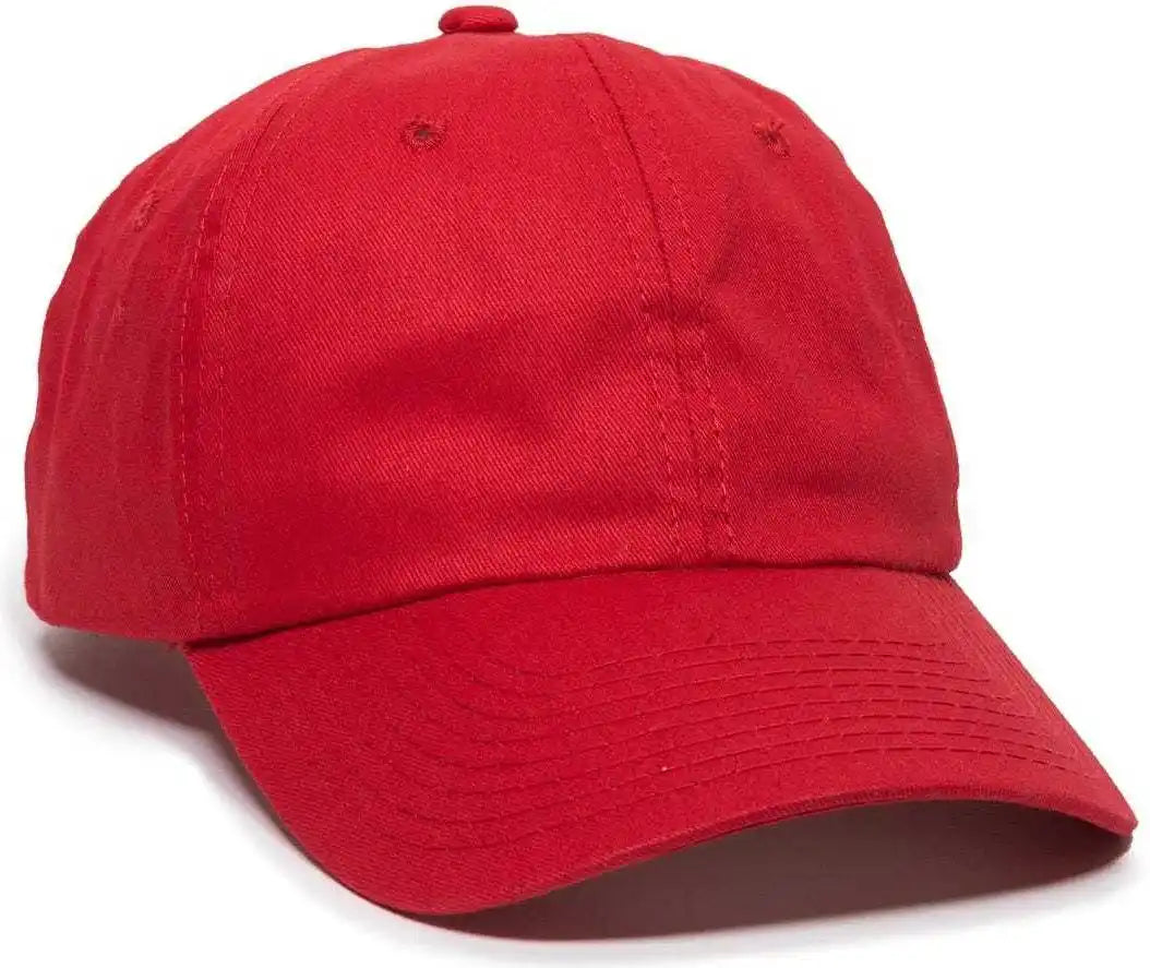 Oc Sports Bct-662 Adjustable Cap - Red - 6 7/8’’ - 7 1/2’’