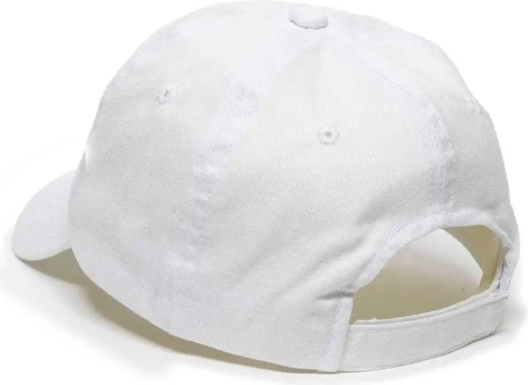 Oc Sports Bct-662 Adjustable Cap - White - 6 7/8’’ - 7 1/2’’