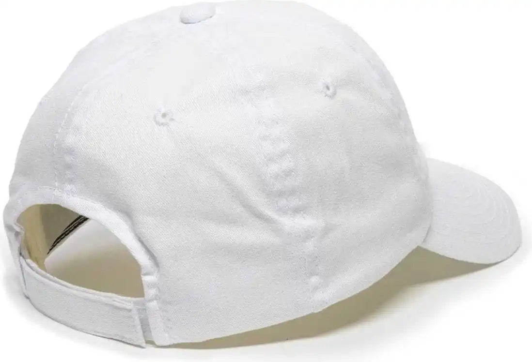 Oc Sports Bct-662 Adjustable Cap - White - 6 7/8’’ - 7 1/2’’