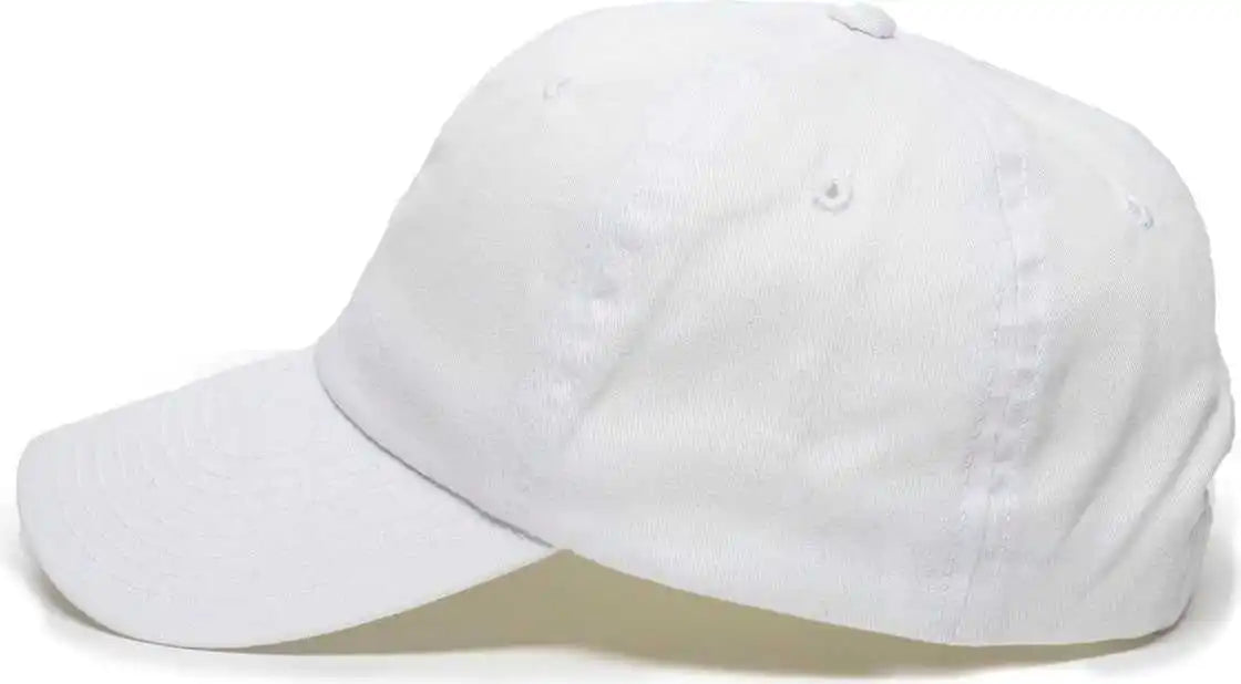 Oc Sports Bct-662 Adjustable Cap - White - 6 7/8’’ - 7 1/2’’