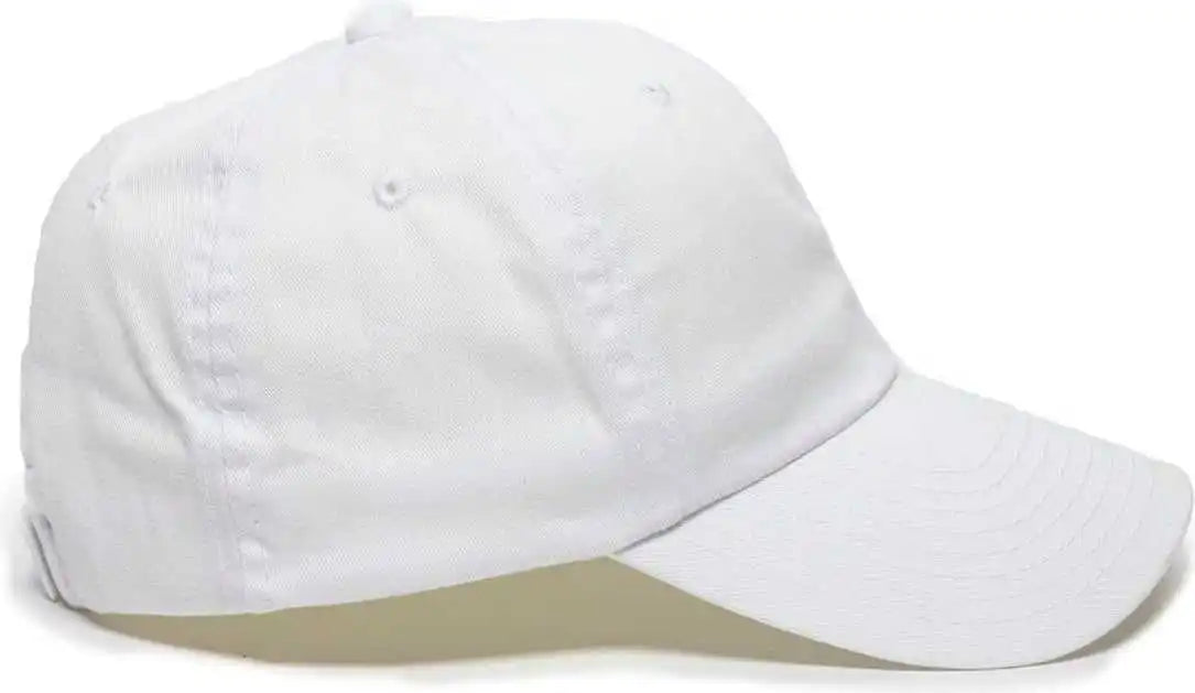 Oc Sports Bct-662 Adjustable Cap - White - 6 7/8’’ - 7 1/2’’