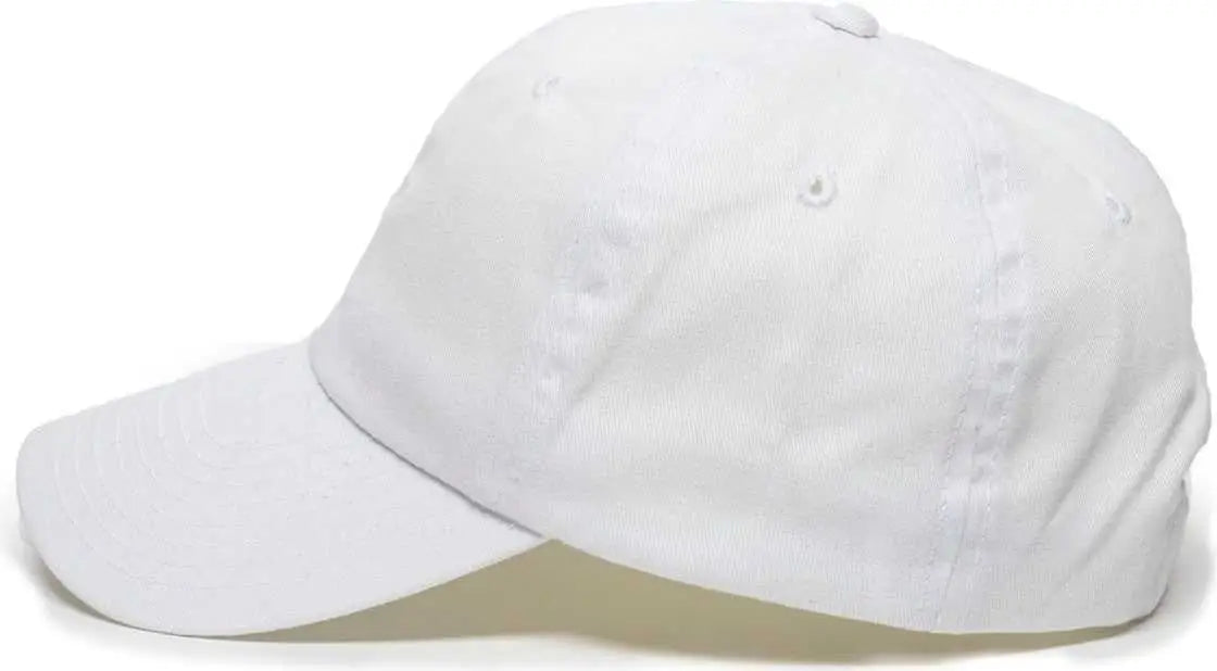 Oc Sports Bct-662 Adjustable Cap - White - 6 7/8’’ - 7 1/2’’