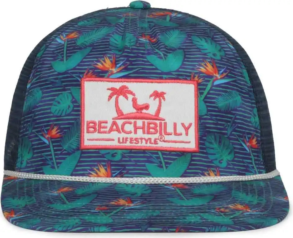 Oc Sports Beachbilly2 Beachbilly Caps - Multi Navy - Osfm