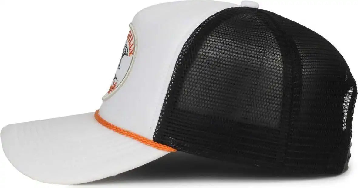 Oc Sports Beachbilly3 Beachbilly Caps - White Black - Osfm