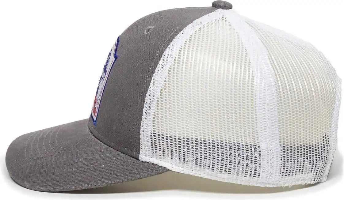 Oc Sports Beer-024 Pabst Caps - Dark Gray White - 6 7/8’’ - 7 1/2’’