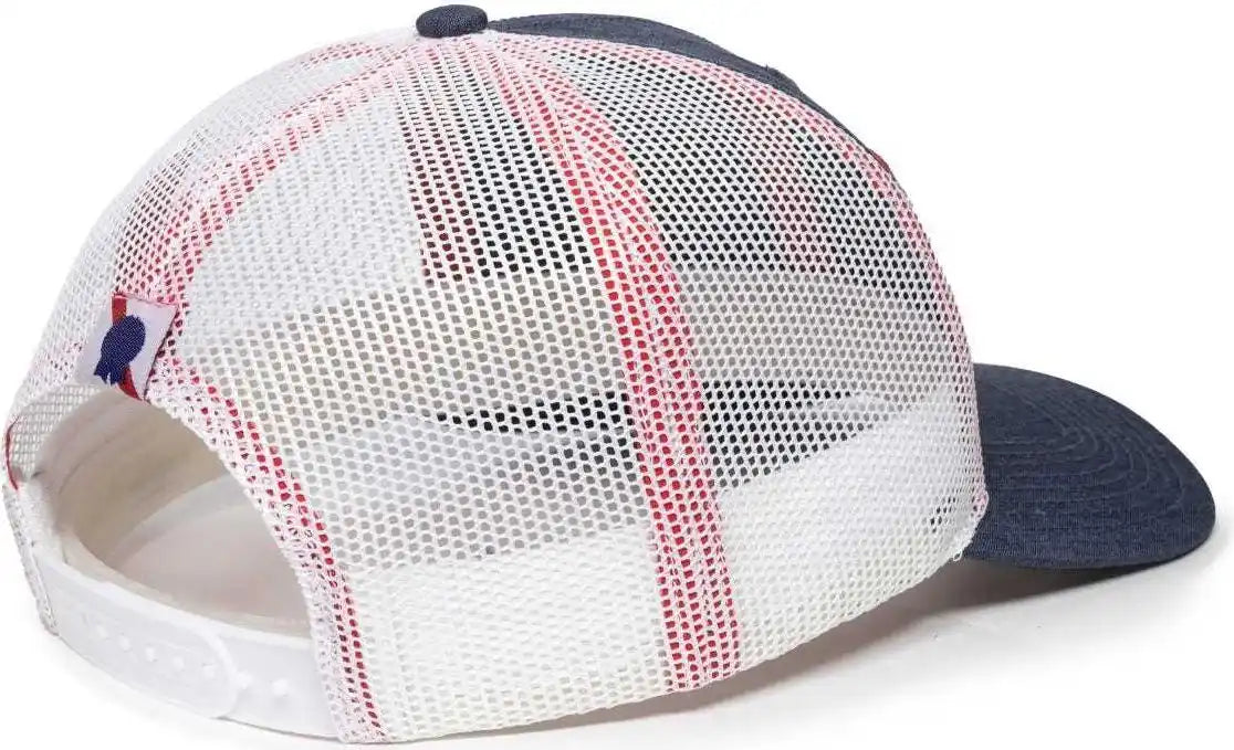 Oc Sports Beer-026 Pabst Mesh Back Cap - Navy White - 6 7/8’’ - 7 1/2’’