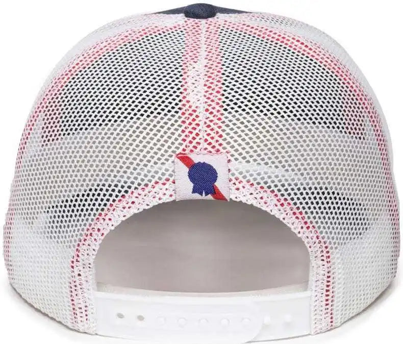 Oc Sports Beer-026 Pabst Mesh Back Cap - Navy White - 6 7/8’’ - 7 1/2’’