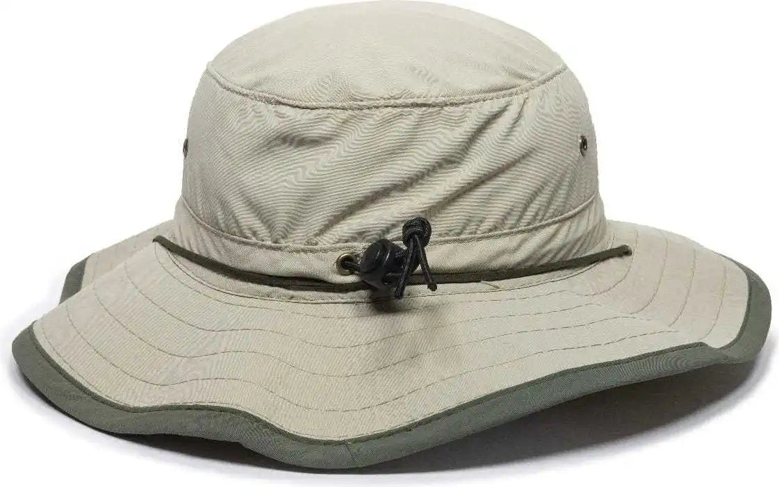 Oc Sports Bh-600 Boonie Hat - Khaki - 6 7/8’’ - 7 1/2’’
